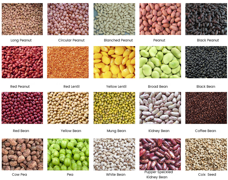 Beans Color Sorter Samples
